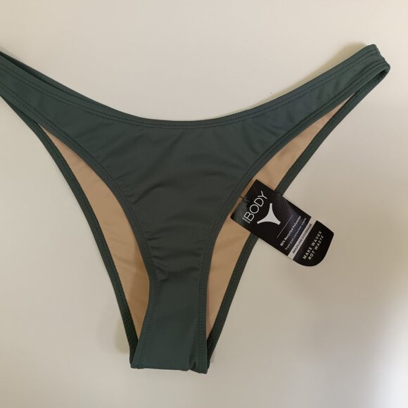 COTTON ON Womens Refined High-Side Braz Dusty Khaki S - Picture 2 of 5